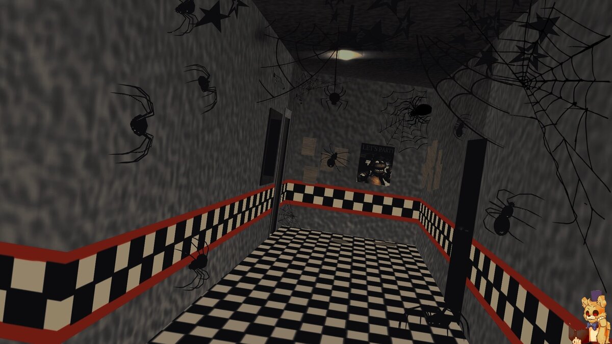 Фанфик по игре Five Nights at Freddy’s. Главные герои: Golden Freddy и девушка Наташа, новый охранник пиццерии. Действия происходят в параллельной пиццерии и мире мертвых. #фнаф #фанфик #fnaf 