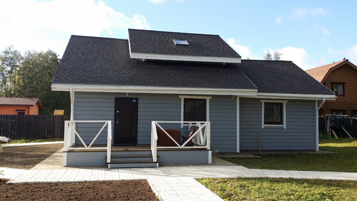 каркасный дом