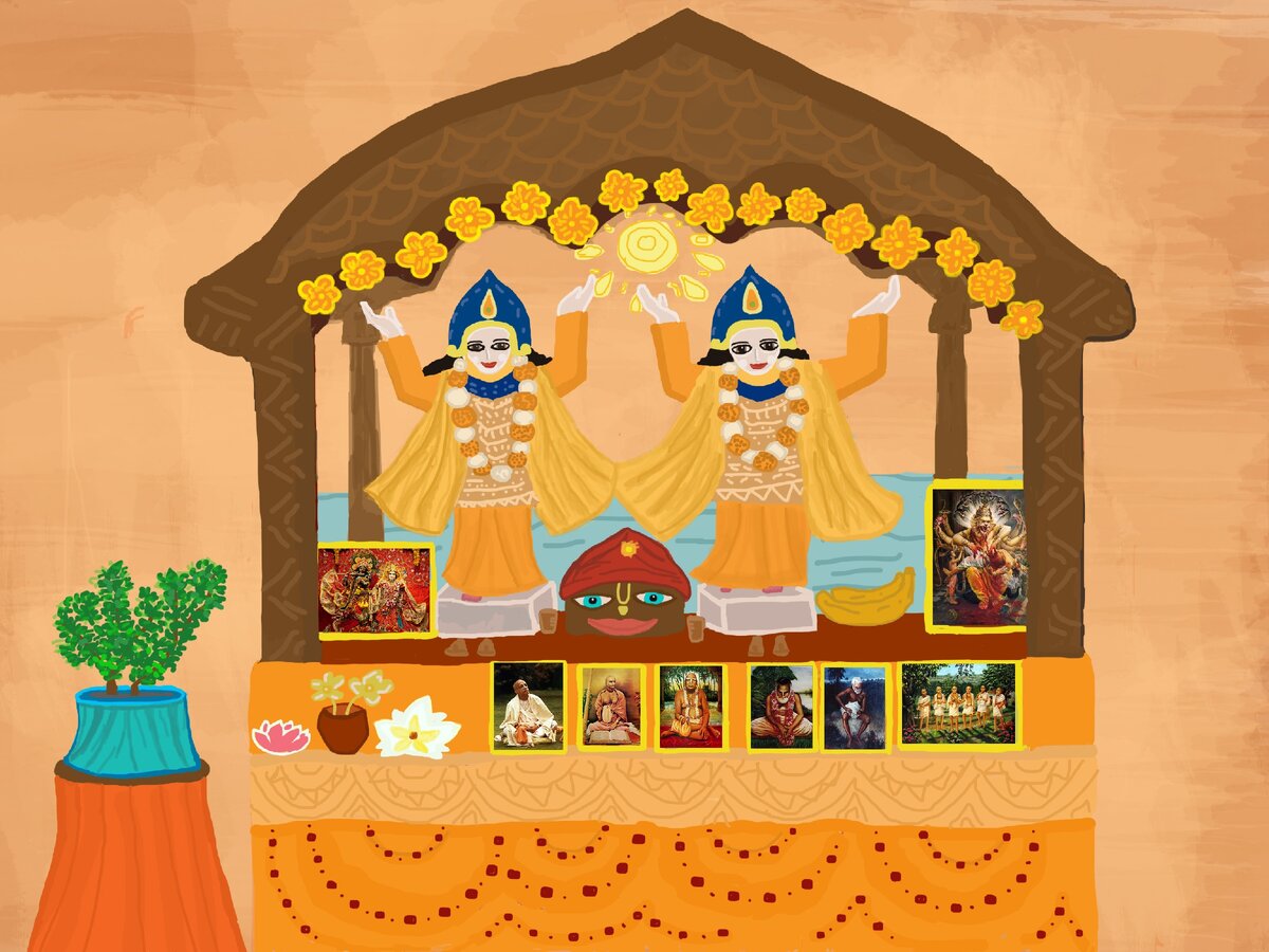 моя иллюстрация, если интересно, что изображено - задайте вопрос в комментарий и я расскажу)