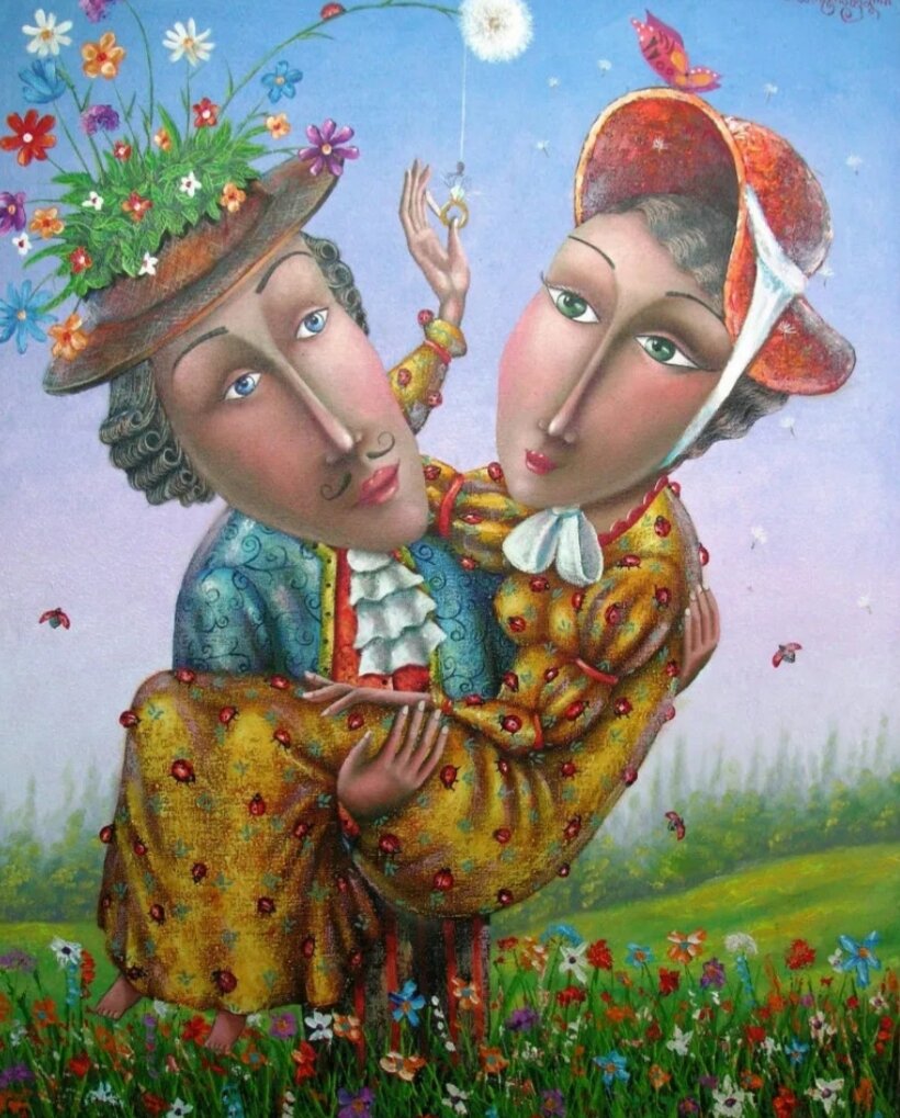 Все картины Зураба Мартиашвили из открытого доступа в сети. Обожаю его работы.