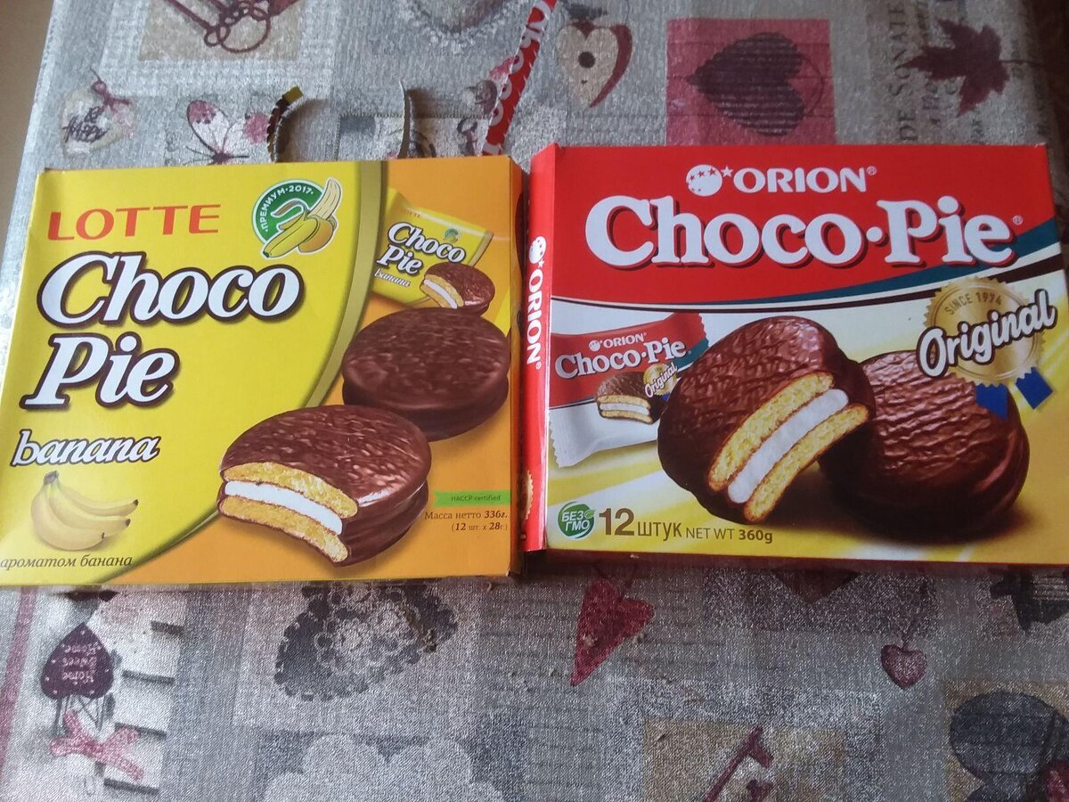 А вы знали что у пченья Choco-Pie есть секрет. Разные производители разный  состав | Кошечка Чиху | Дзен