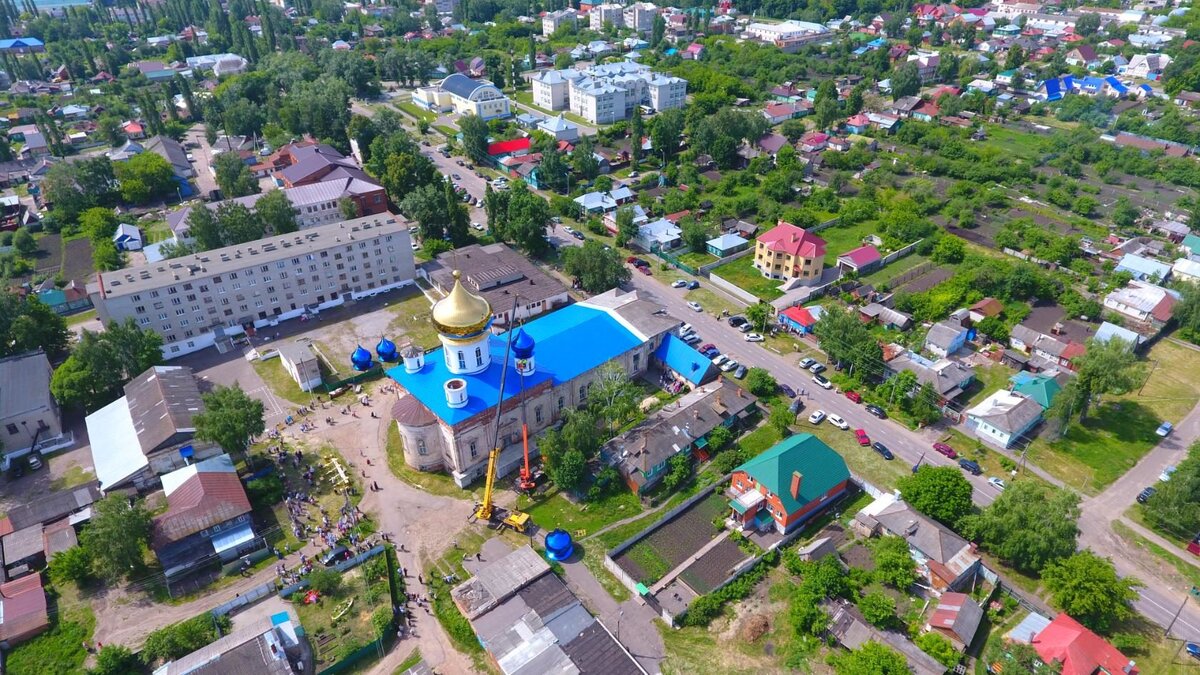 С воздуха красиво, а внизу немного тоскливо