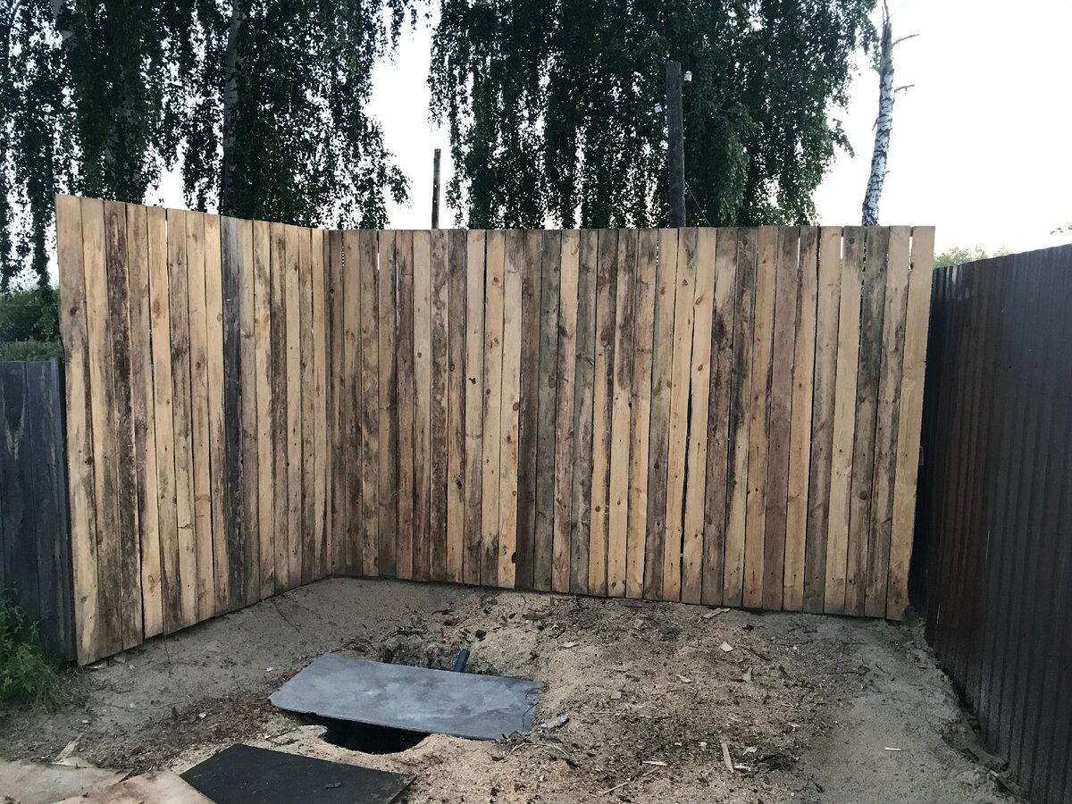 забор из досок