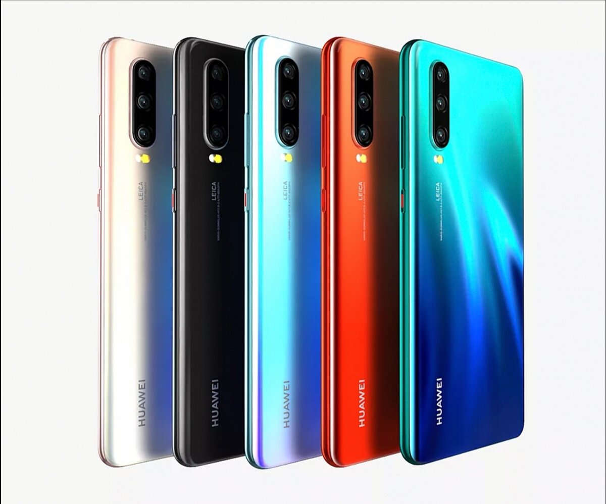 Huawei P30 все цвета