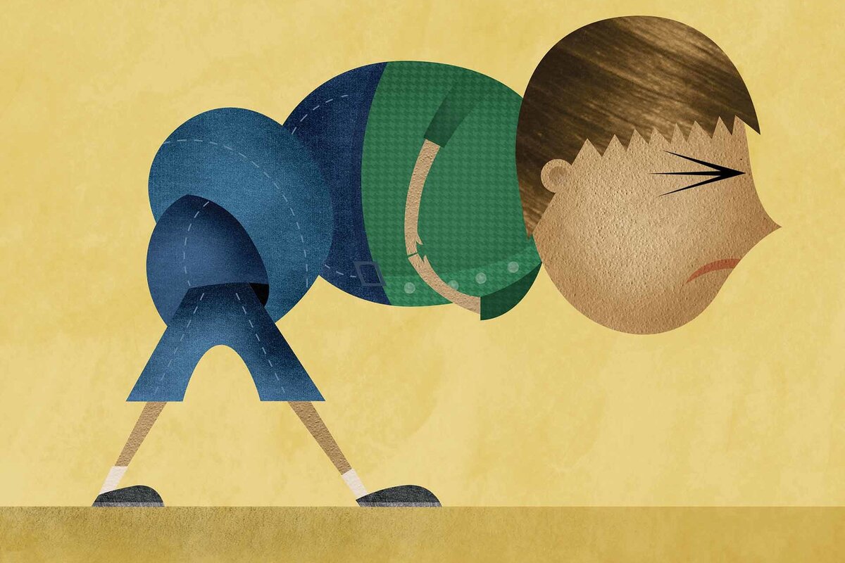 Запор по-английски называется constipation, о чём тот русский парень просто не знал. 