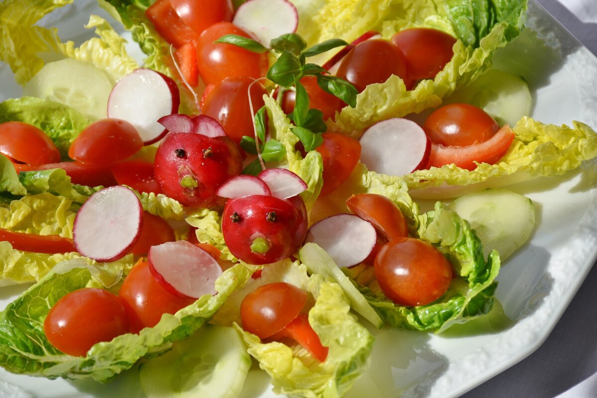 Витаминный салат для детей