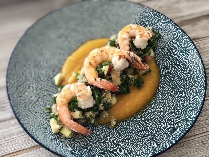 Красивая подача