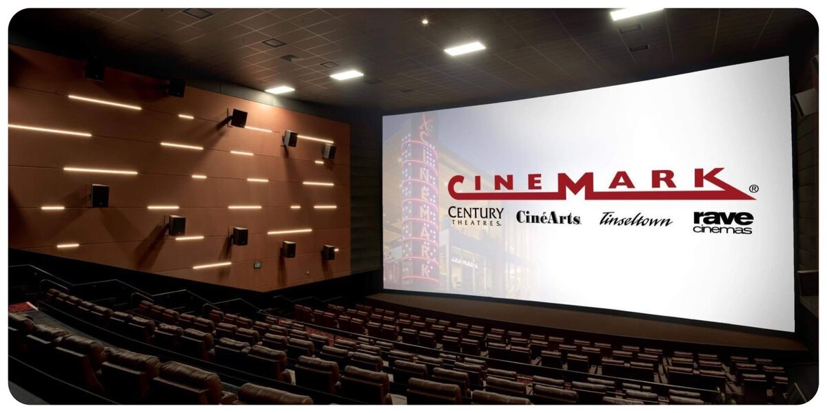 Кинозал Cinemark.