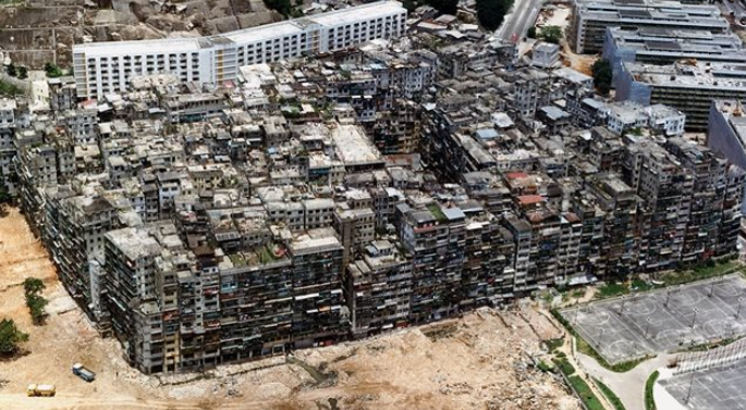 Самый густонаселённый город в мире - Коулун