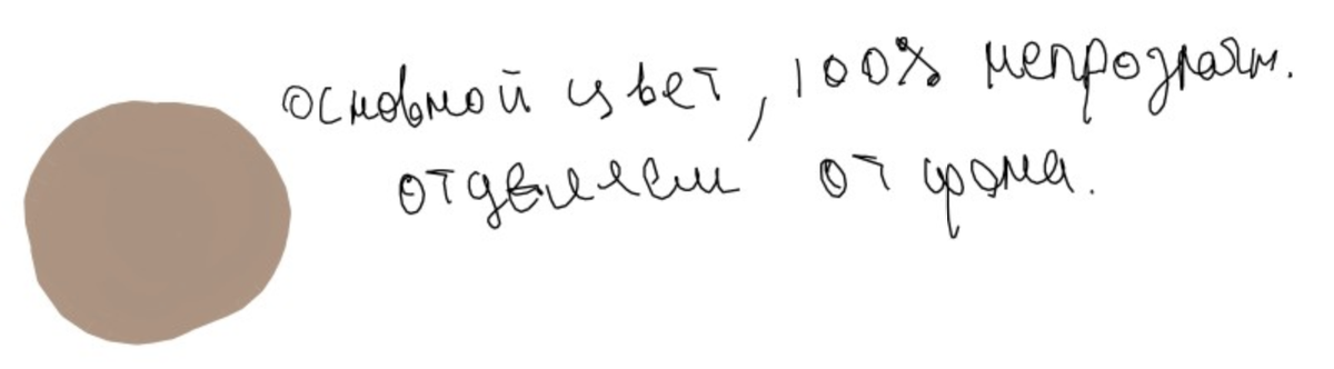 Основной цвет