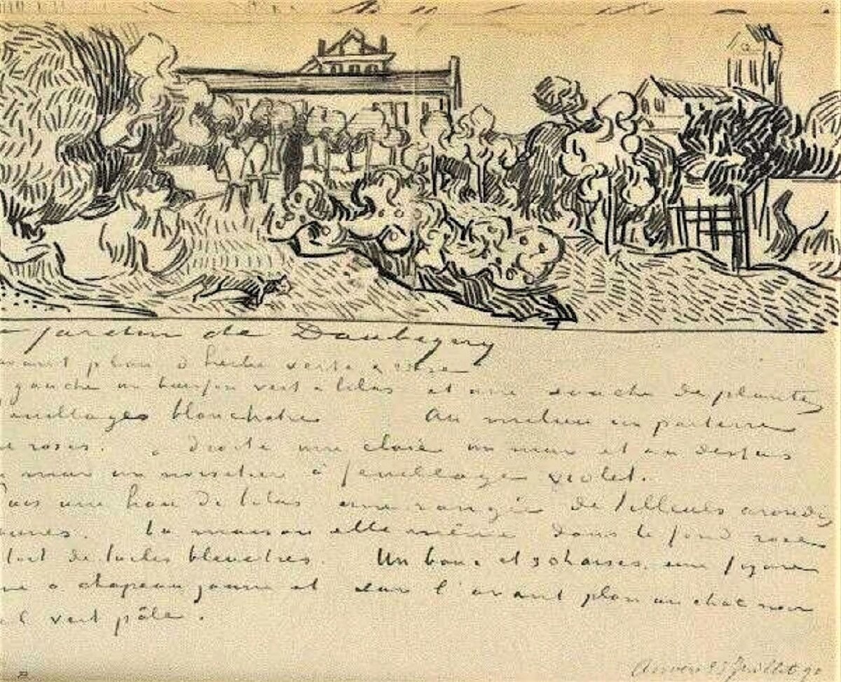 Письма к тео. Ван Гог письма к Тео. Винсент Ван Гог Daubigny's Garden. Гог Винсент Ван "письма". Письма Ван Гога к брату.