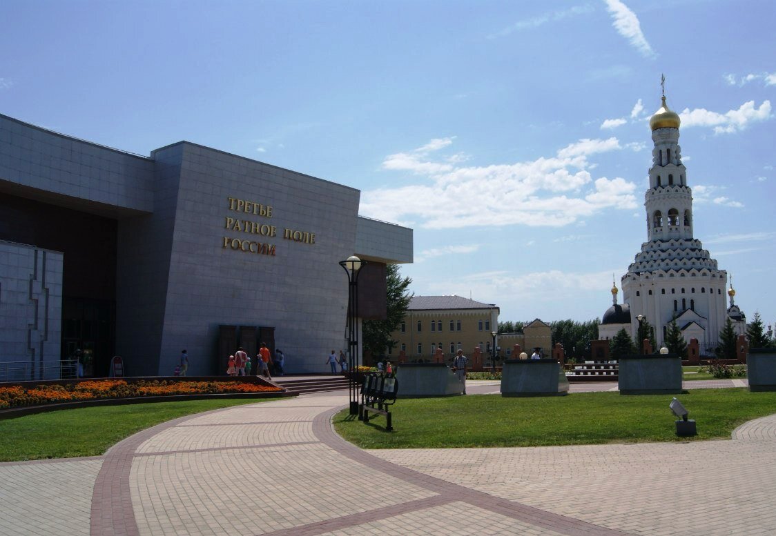 Фото прохоровского поля в настоящее время