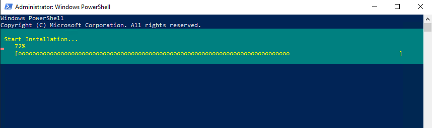  Install-WindowsFeature -Name FS-Data-Deduplication