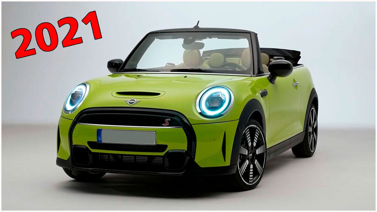Обовленная линейка моделей Mini cooper 2021-2022 года выпуска