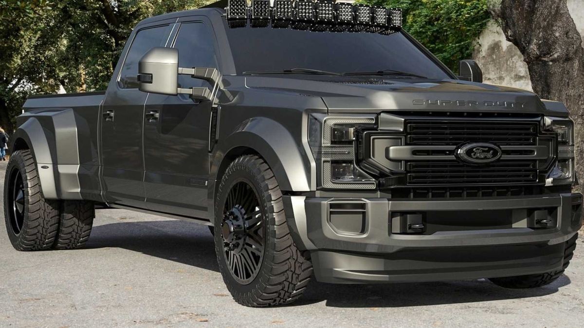 Хотя на этот пикап сложно не обратить внимание.