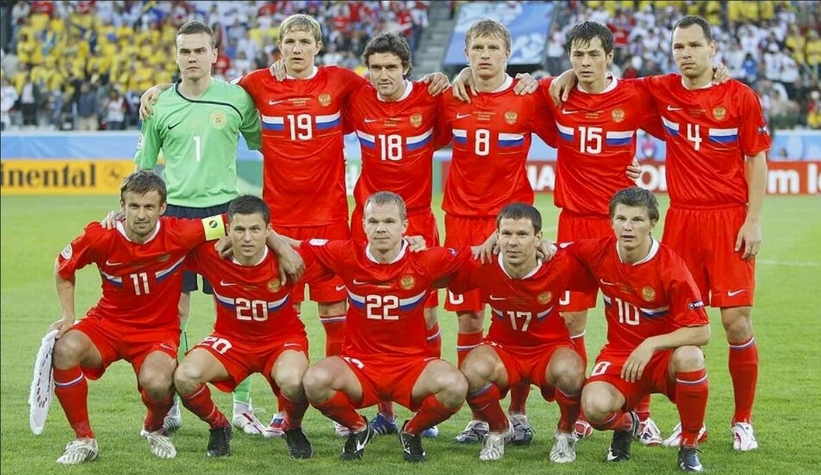 Форма футболистов России