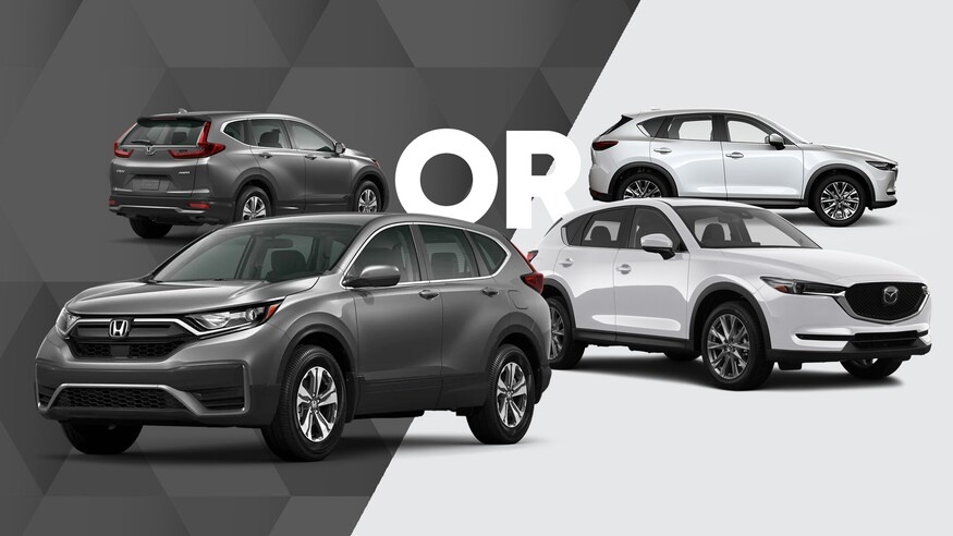 Honda CR-V и Mazda CX-5