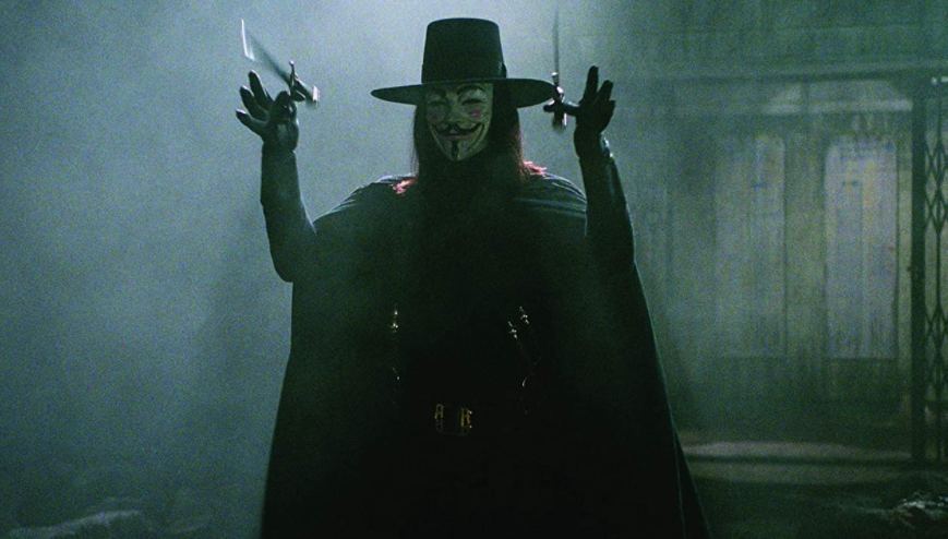 Кадр из фильма V for Vendetta