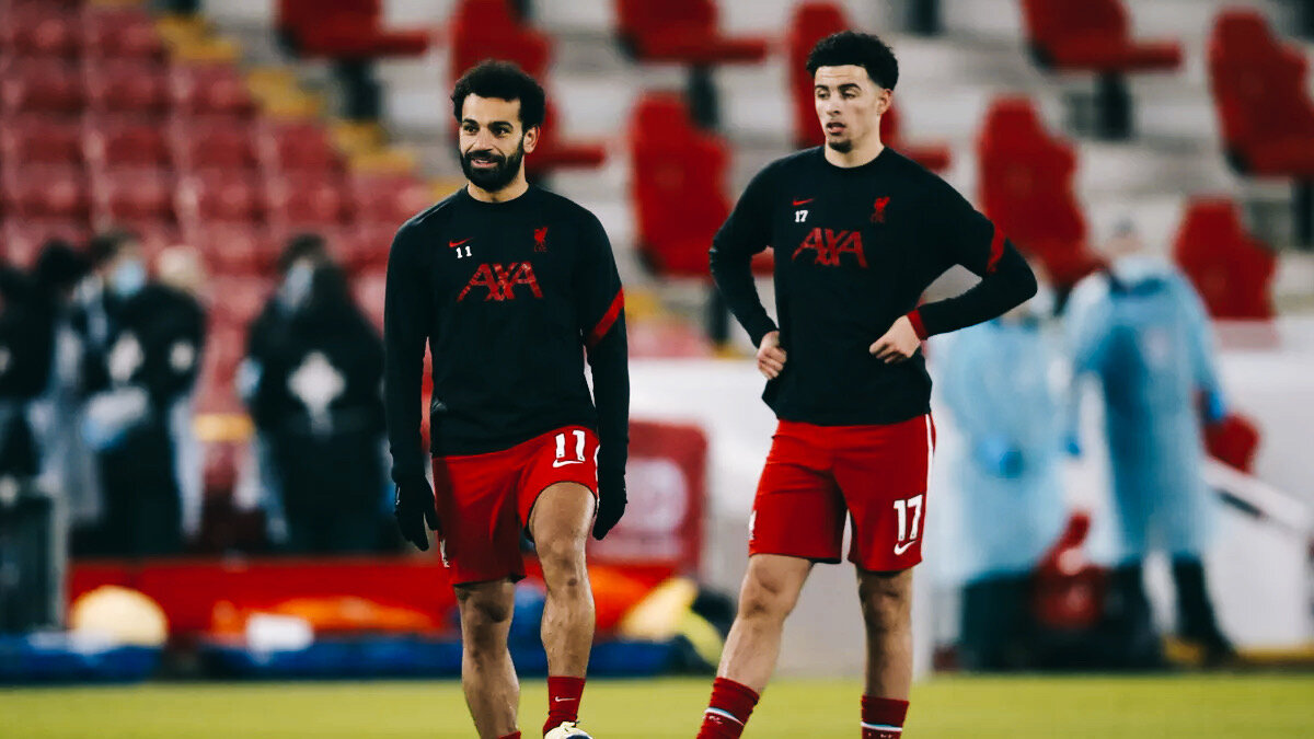 Кёртис Джонс и Мохамед Салах