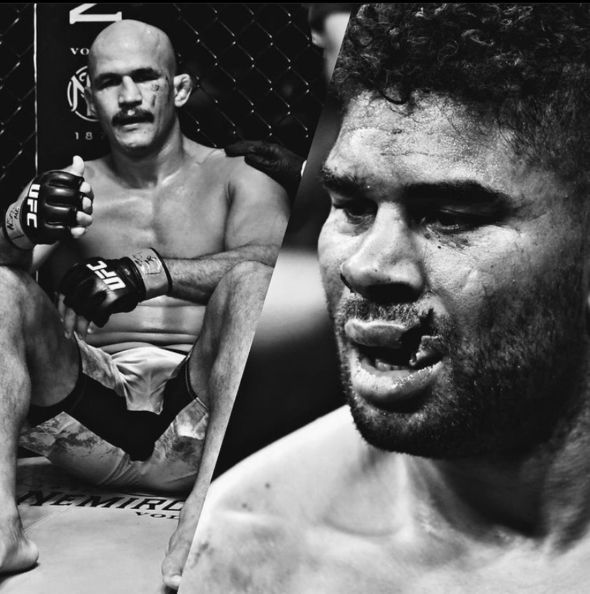 Как сообщает портал MMAJunkie, экс-чемпион UFC в тяжелом весе Джуниор дос Сантос и еще один легендарный тяжеловес организации Алистар Оверим покидают состав самого влиятельного промоушена в мире смешанных единоборств. На данный момент Джуниор дос Сантос уже официально подтвердил свое увольнение.

Напомним, что Оверим свой последний бой проводил несколько недель назад, где потерпел поражение техническим нокаутом во 2- м раунде от Александра Волкова. Что касается Дос Сантоса, то его последнее выступление состоялось в декабре прошлого года, где он тоже проиграл поединок техническим нокаутом во 2-м раунде от Сирила Гейна и довел серию поражений до четырех подряд.