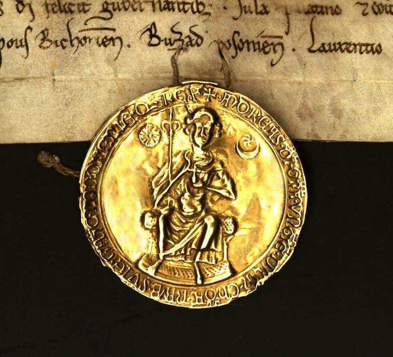Золотая Булла Генриха  IV. 1356 г.
