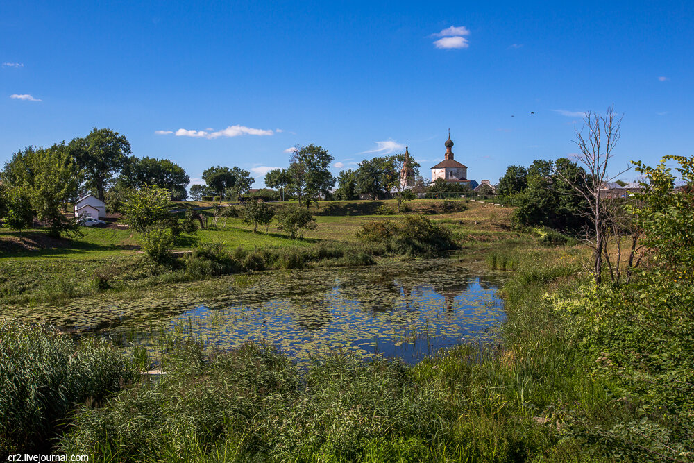 Один из привлекательных закутков Суздаля. Владимирская область. Фото автора статьи 