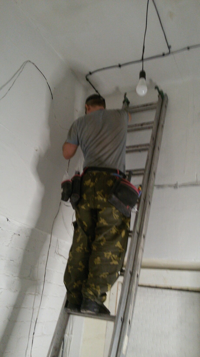 "Штурмовая" лестница.