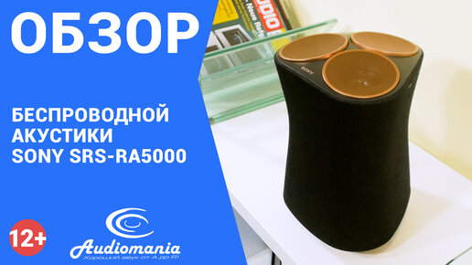 Трёхмерный звук и инновации. Обзор Sony SRS-RA5000