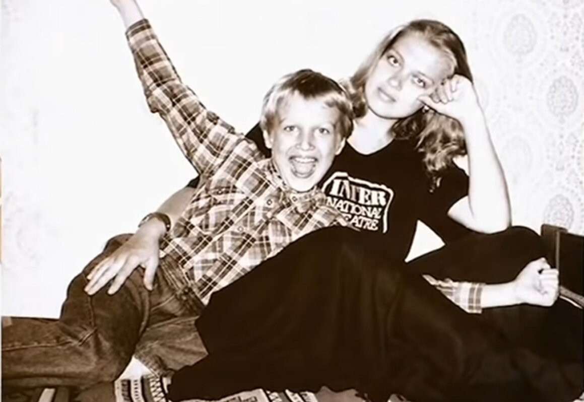 Анатолий с мамой