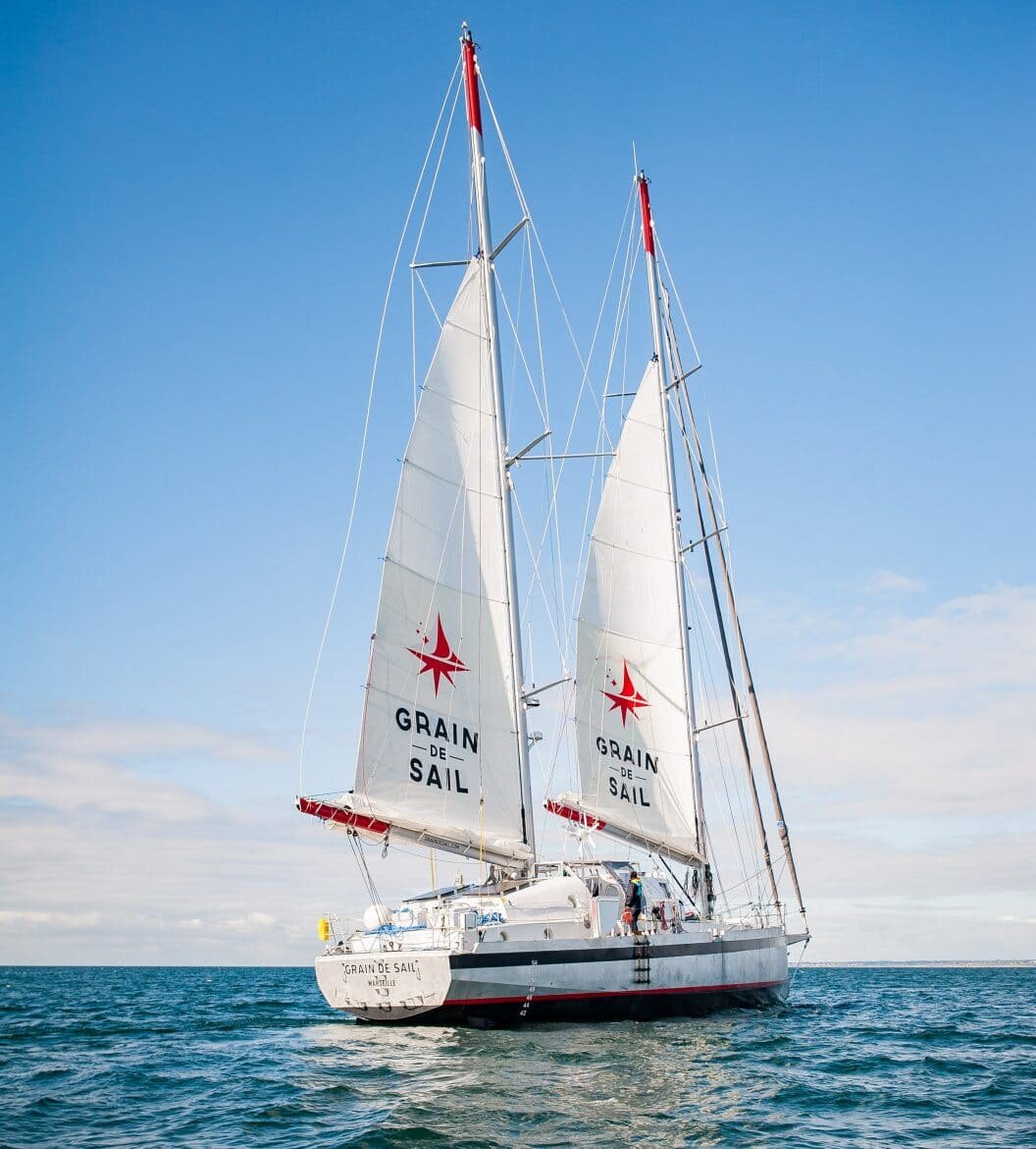 парусная грузовая шхуна "Grain de Sail"