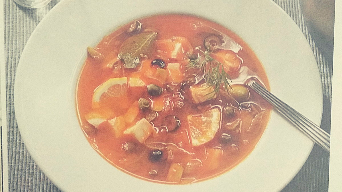 Солянка рыбная