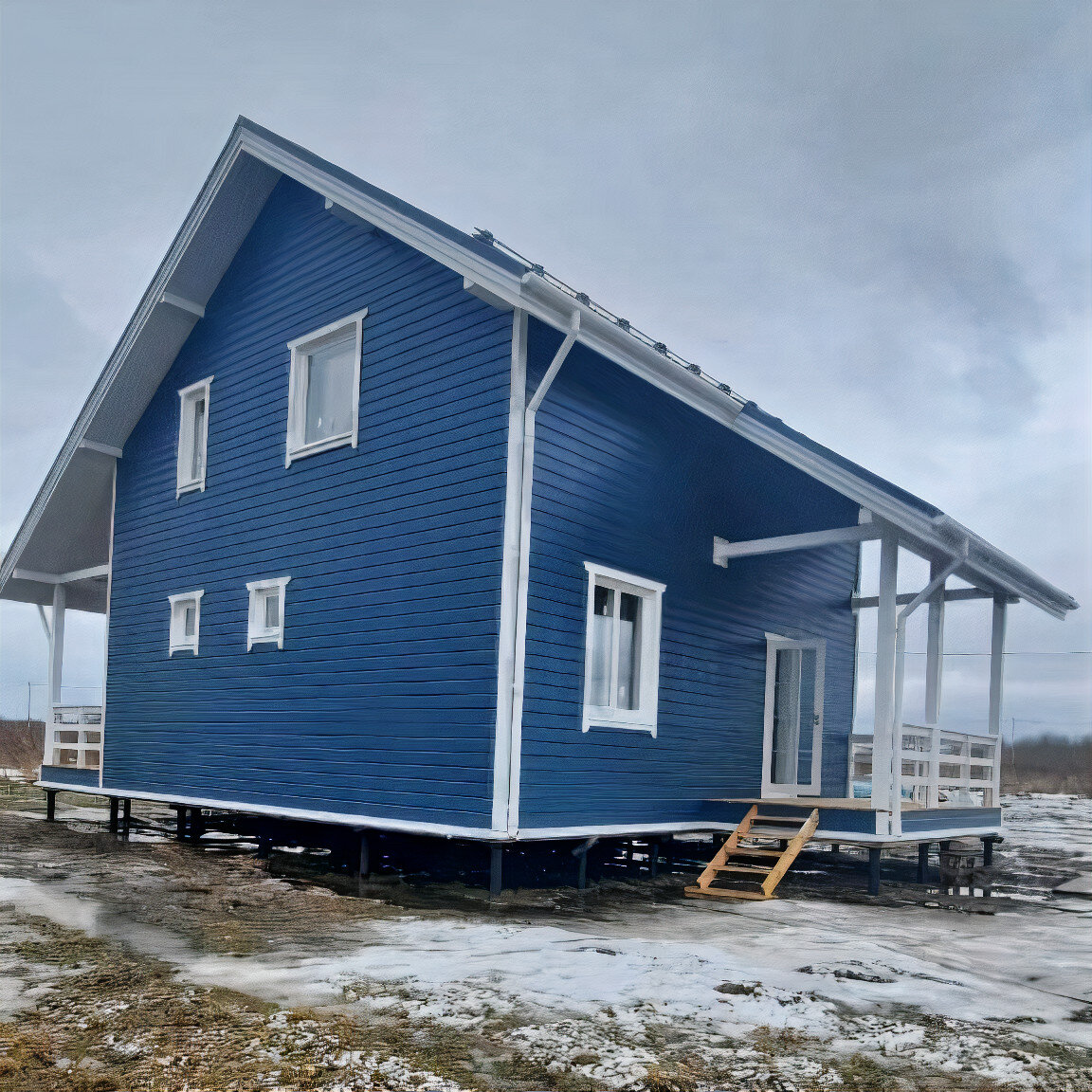 Фото в день сдачи объекта