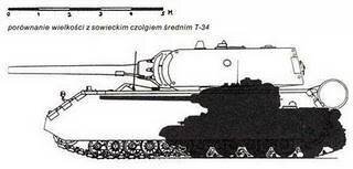 Немецкий гигант в сравнении с Т-34