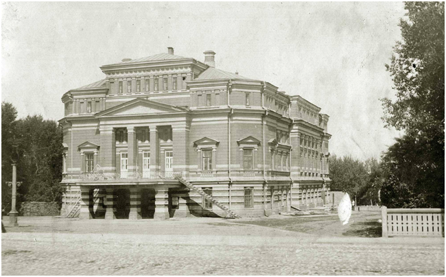 Пермский Городской театр 1880 год, окончание строительства, 1870 решение о строительстве.