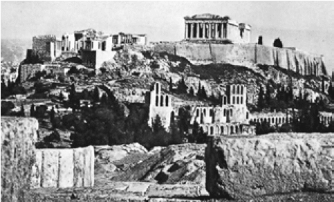 Афинский Акрополь. Фотография