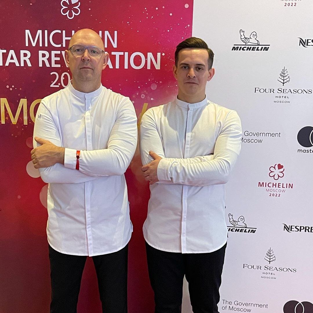 Лучшие шеф повара Юга- России: Андрей Матюха и его правая рука Ренат Царицанский.