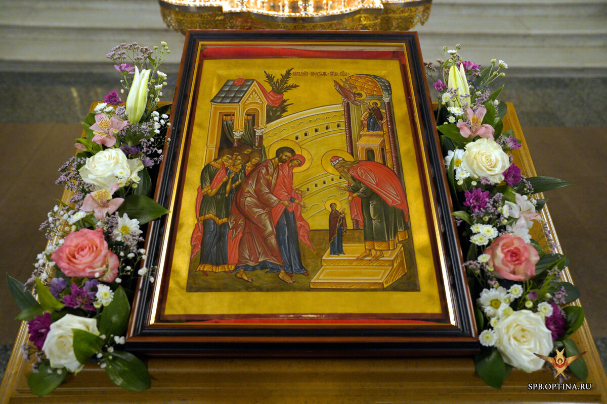 Введение во храм Пресвятой Богородицы традиционно отмечается верующими 4 декабря. Фото: Spb.optina.ru 