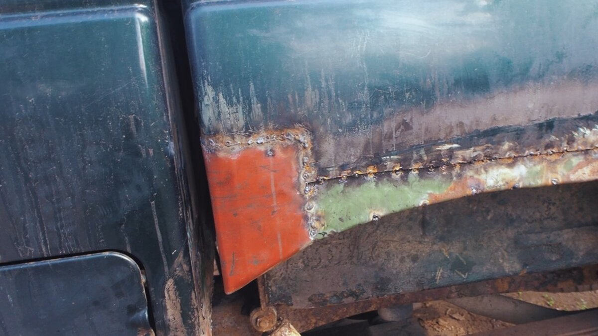 Задние арки колес