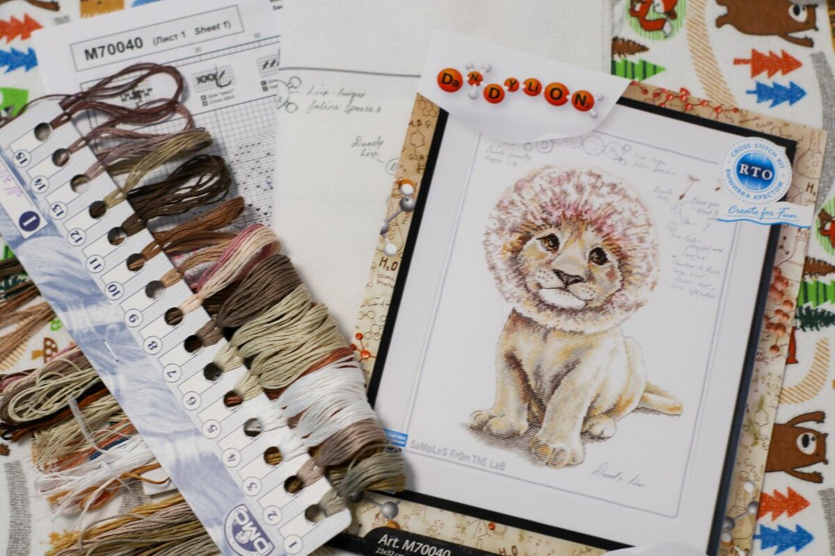 Комплектация набора порадует даже самых привередливых рукодельниц. Фото автора