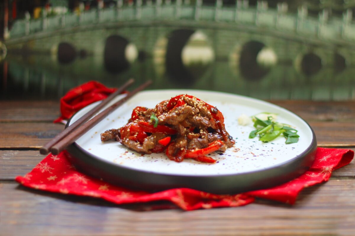 Немного прекрасного: стирфрай из говядины и овощей от Елены @urbanistka_vl