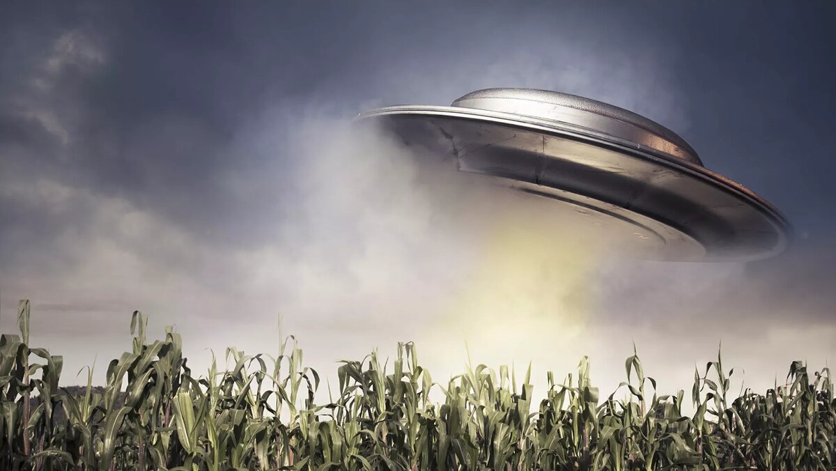 НЛО над полем. © Fotolia / fergregory