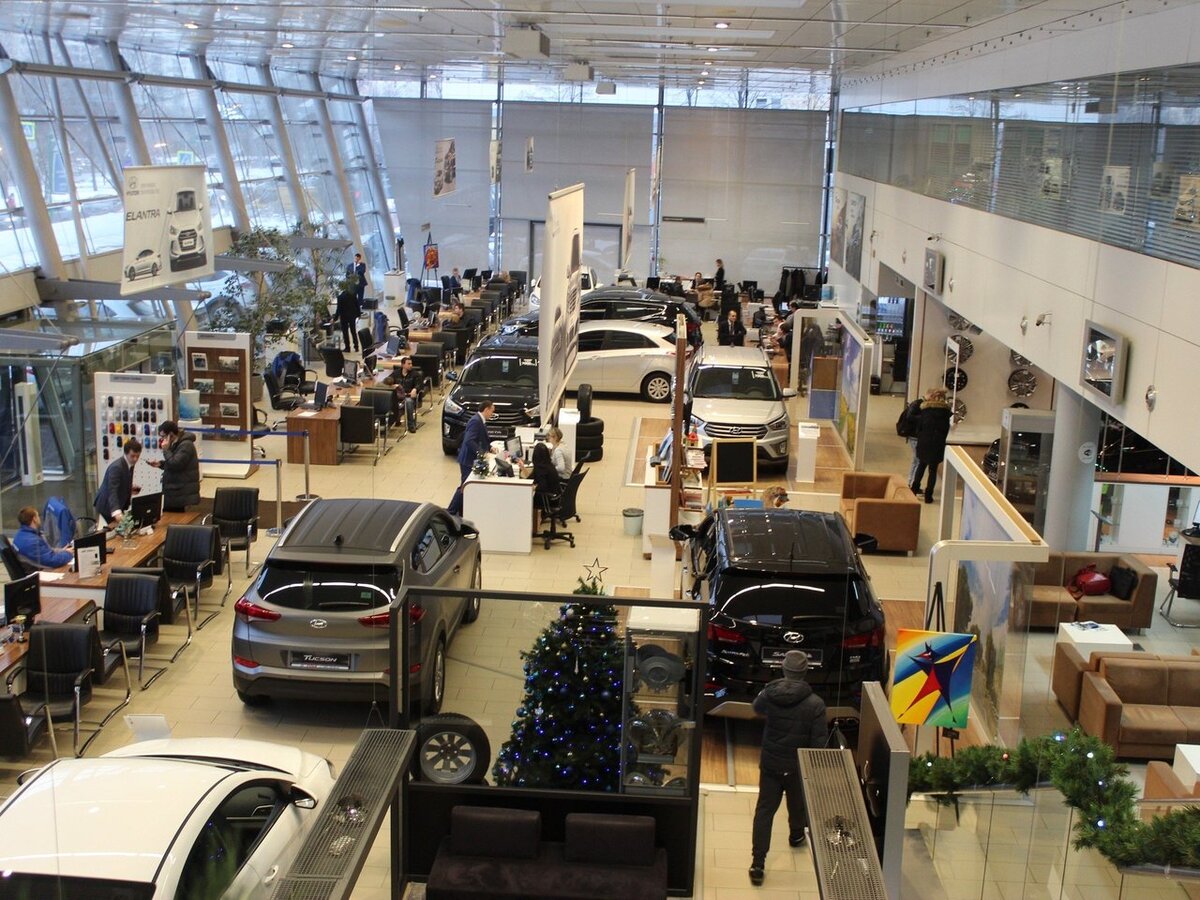 Работа автосалонов 