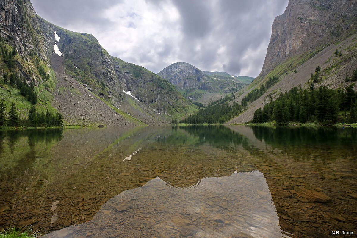 Алтын кёль горный Алтай