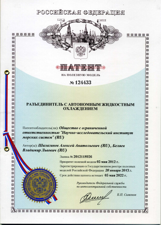 Авторы: Шалагинов А. А., Беляев В. Л.