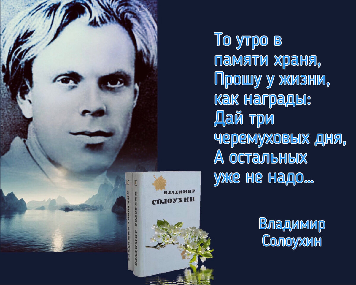 Но пусть меня ждет дорогая земля, она никогда не обманет». Ко дню рождения  Владимира Солоухина (1924-1997) | Книжный мiръ | Дзен