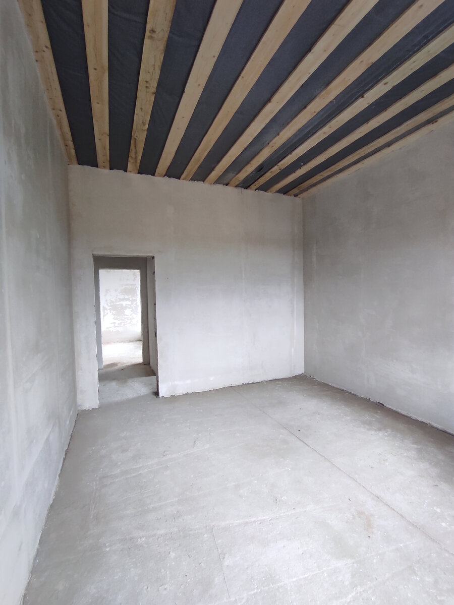 Механизированная штукатурка дома