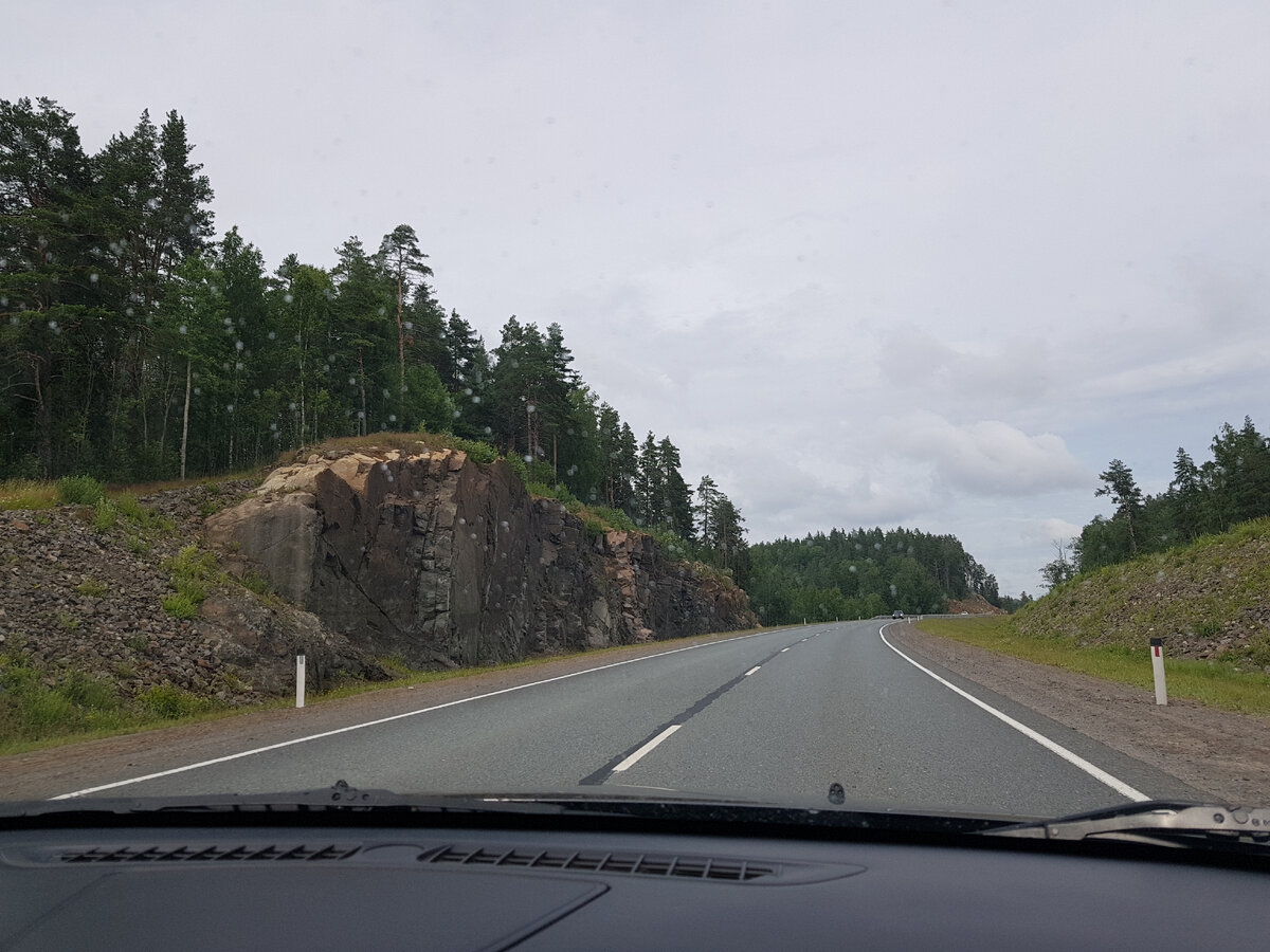 Дорога в городище Паасо