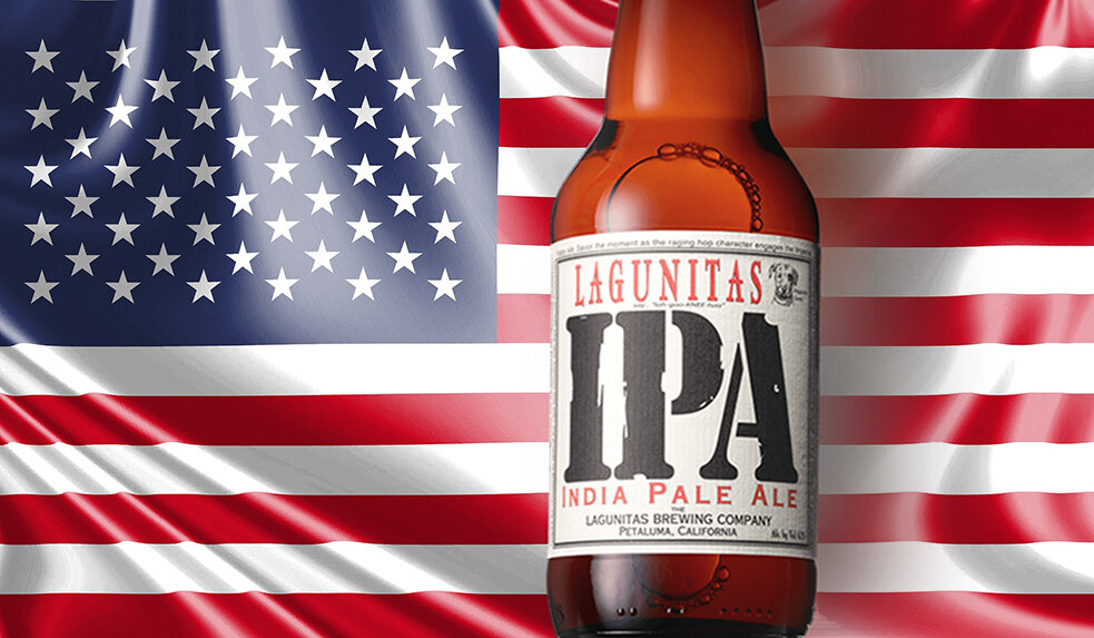 IPA от пивоварни Lagunitas Brewing Company