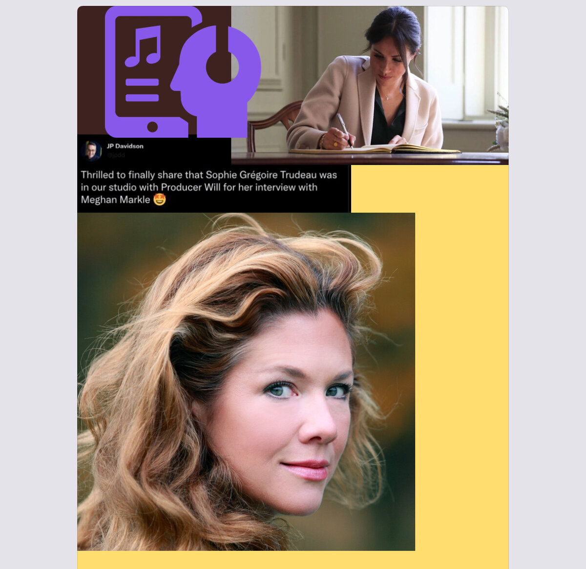 жена премьера Канады давно в книжице Маркл…