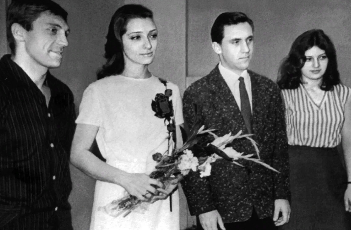 Людмила Абрамова и Владимир Высоцкий, роспись. 1965 год